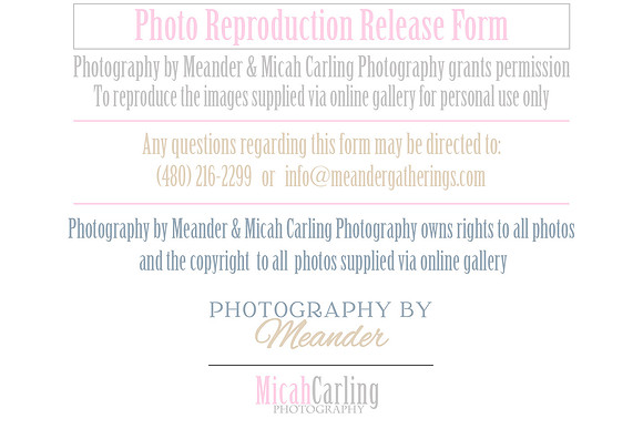 photo release