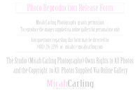 Micah Carling Photography Reproduction Rights Release
