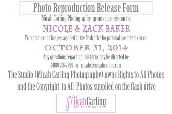 Micah Carling Photography Reproduction Rights Release
